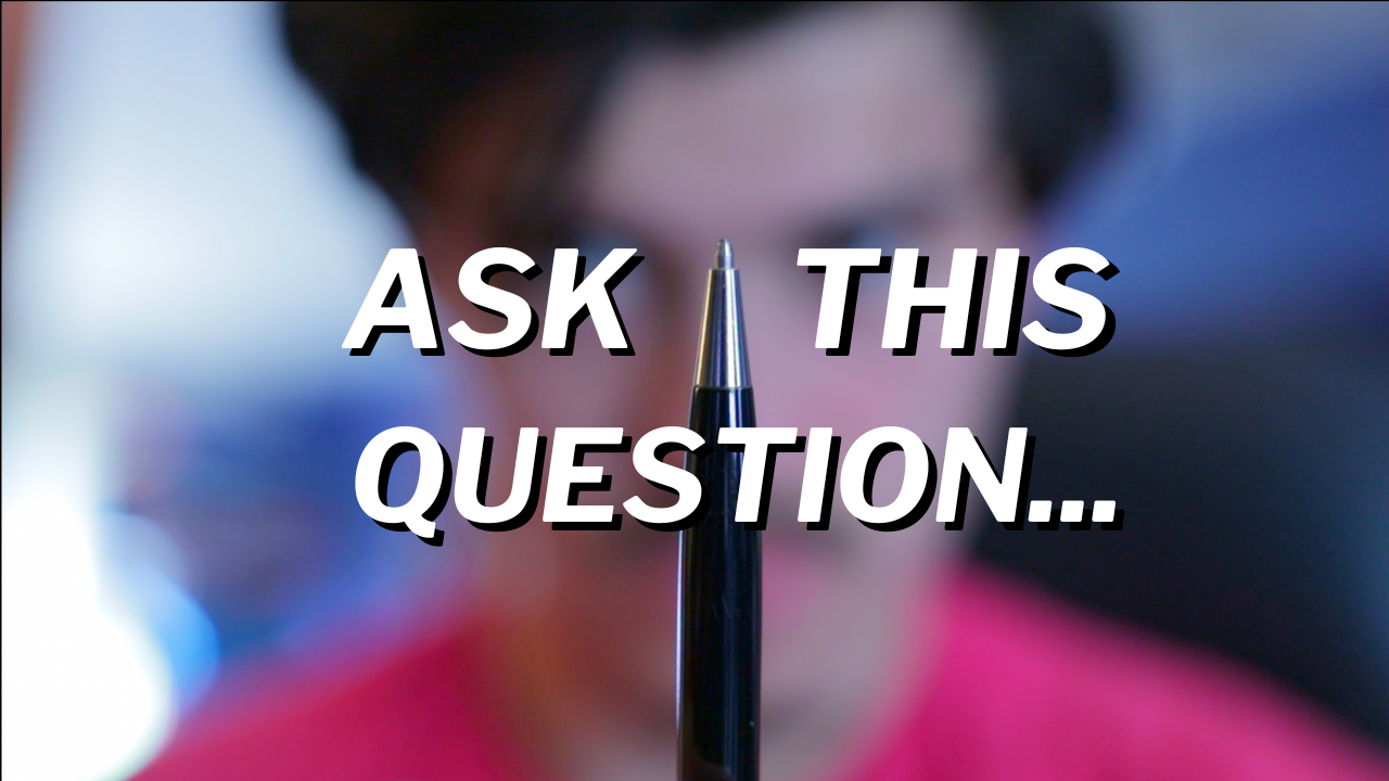 The Question Every Artist Has To Ask Themself